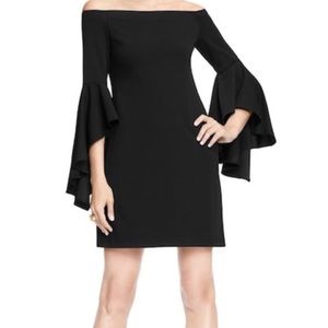 Vince Camuto Bell Sleeve Off The Shoulder Dress